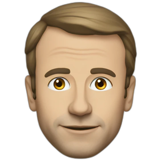 Macron pouce levé emoji