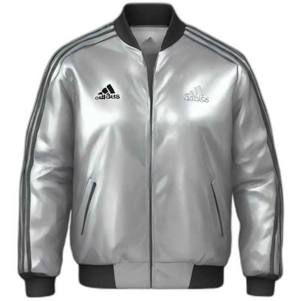 adidas-silver-jacket emoji
