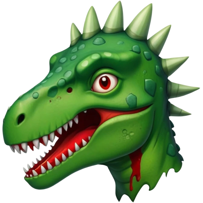 dinosaur with 18 stab wounds being betrayed emoji