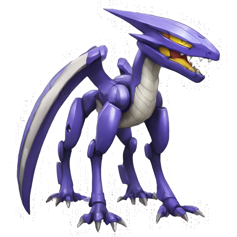  Cool Edgy Godly Futuristic Digimon-Fakemon-Genesect-Reptile full body emoji