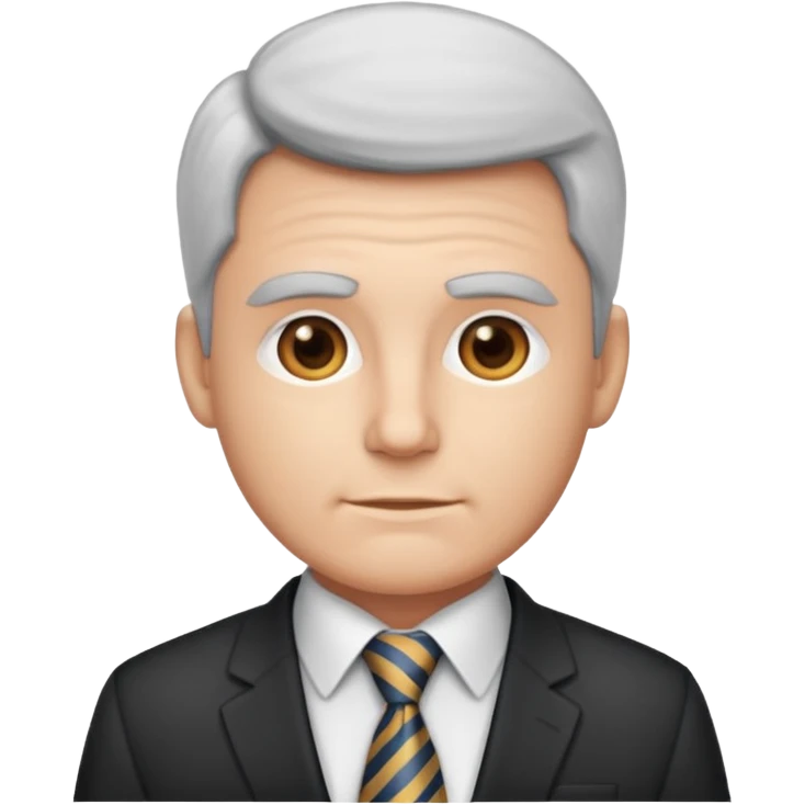 AN UNCLE with a tie in business clothes
 emoji