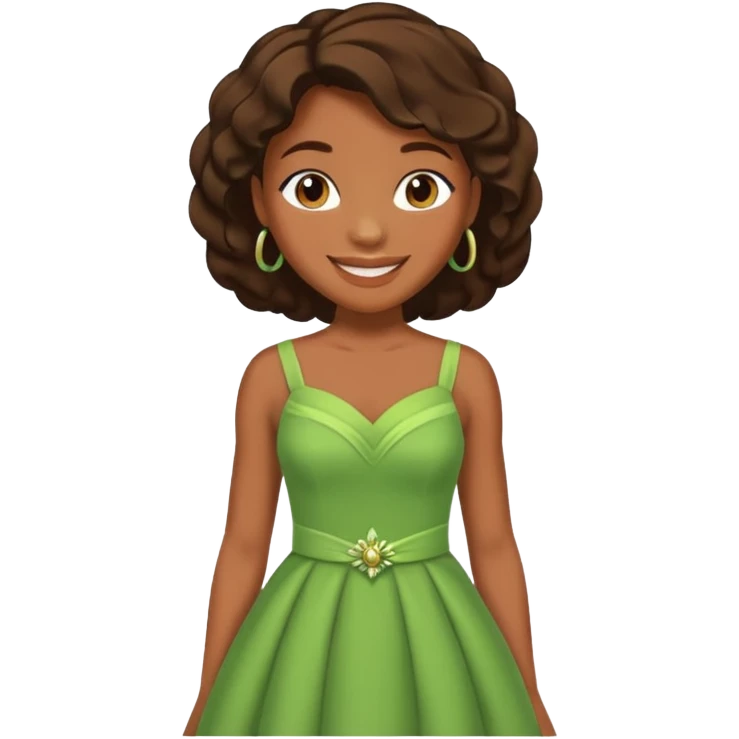 Tiana (The Princess and the Frog) emoji