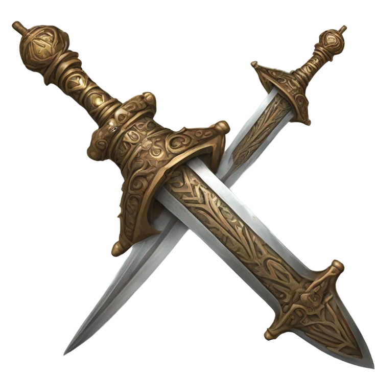 Bronze Sword emoji