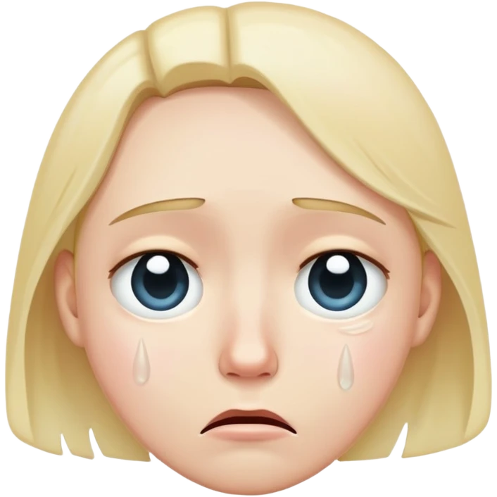 sad face emoji