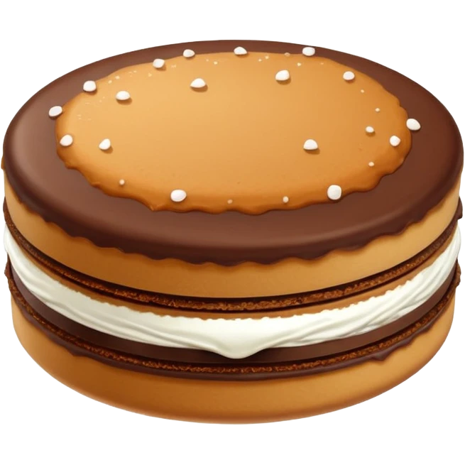 alfajor de chocolate emoji