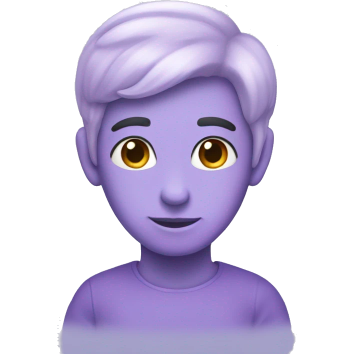 pastel purple hert emoji emoji