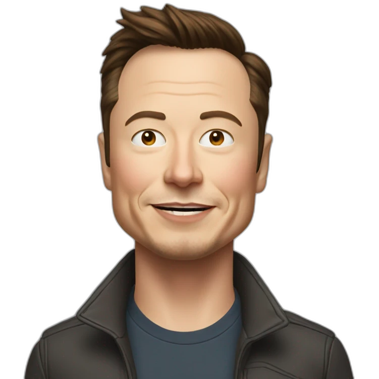 Elon Musk qui fait du foot emoji