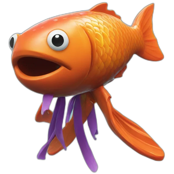 Fortnite fishstick in a suite emoji