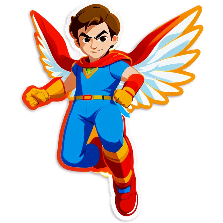 Me flying emoji