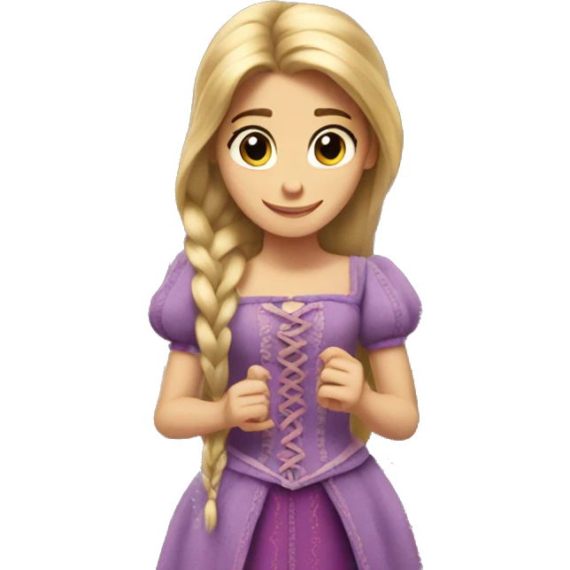 Rapunzel emoji