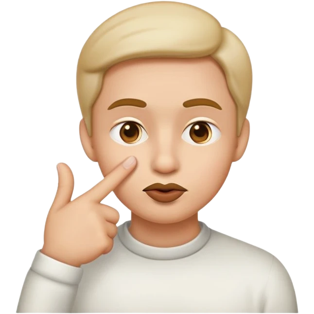 face with finger to lips, shushing gesture, classic emoji look emoji