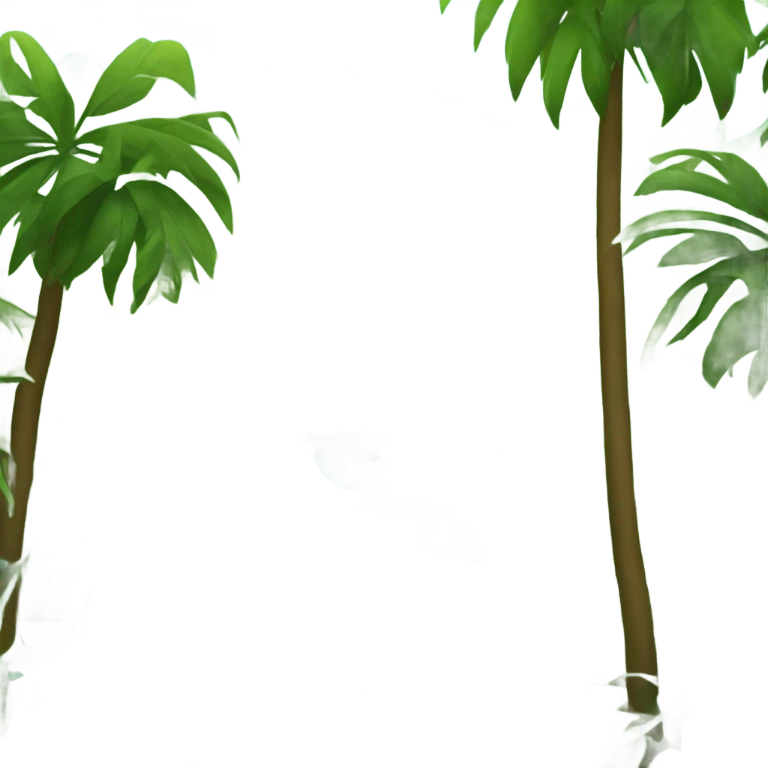 Jungle scenery emoji