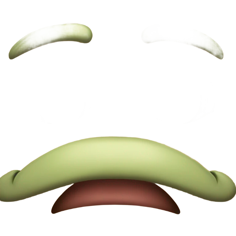Smiley that looks disgusted emoji