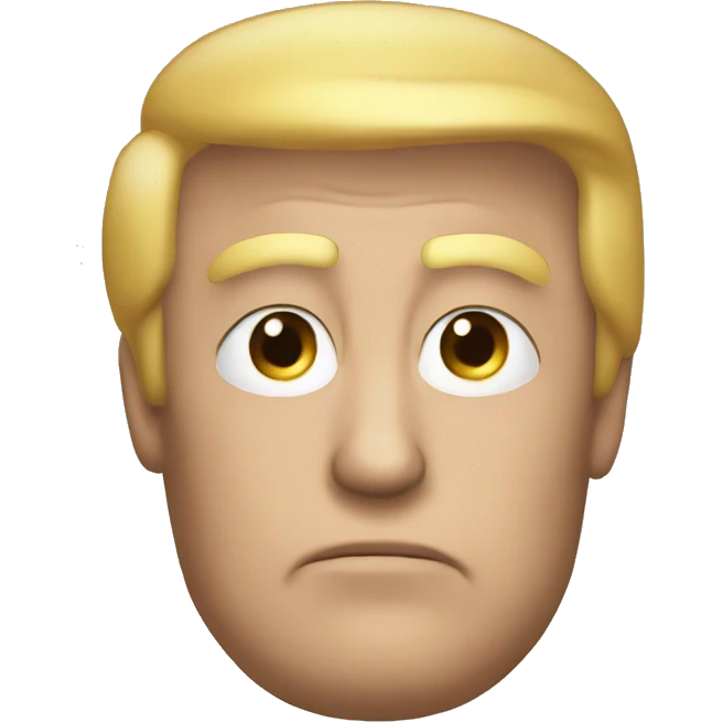 Trump fume emoji