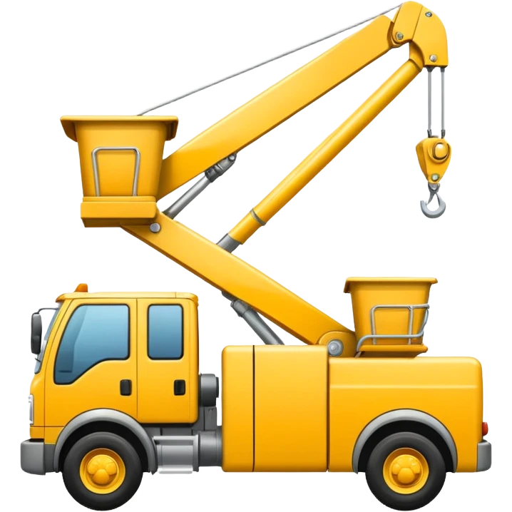 Bucket truck emoji
