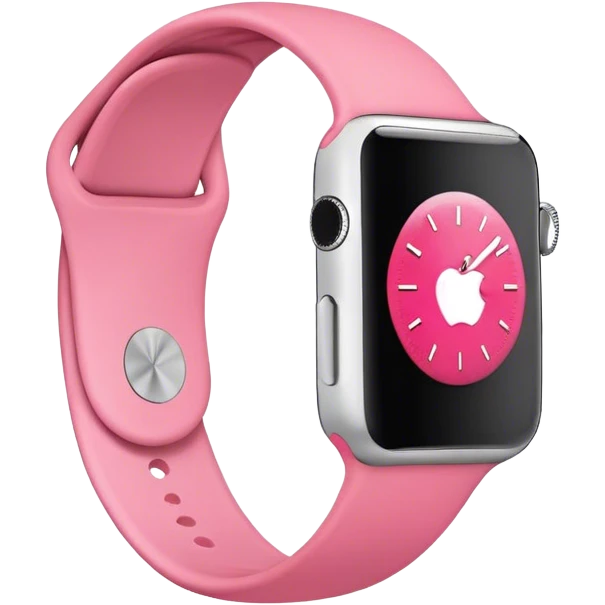 Pink applewatch emoji