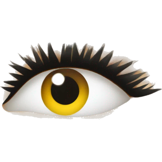 Lash extensions  emoji