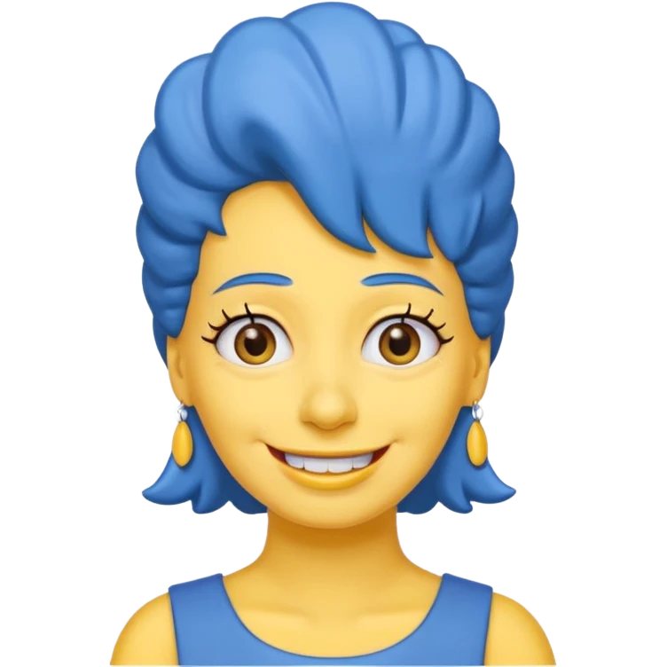 Marge Simpson emoji