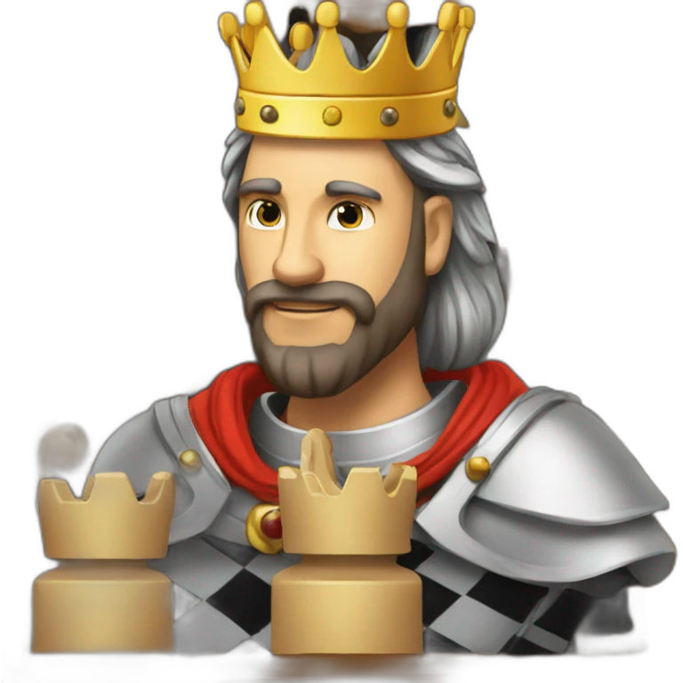 King chess colors puzzle emoji