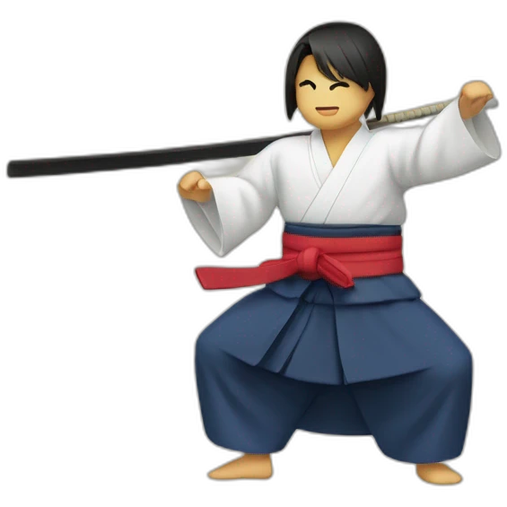 hakama aïkido emoji