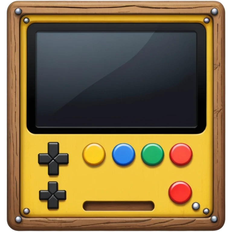 Pixel shooter cabinet emoji