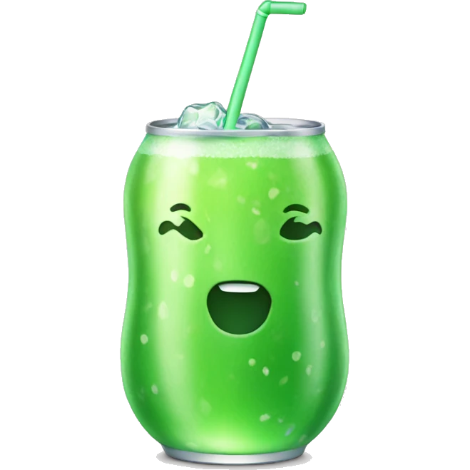 Melon soda emoji