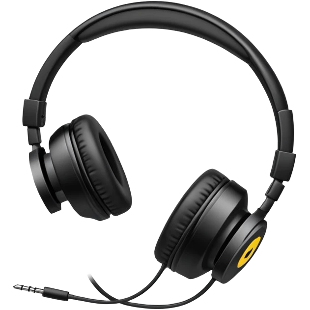 headphones with side bows emoji