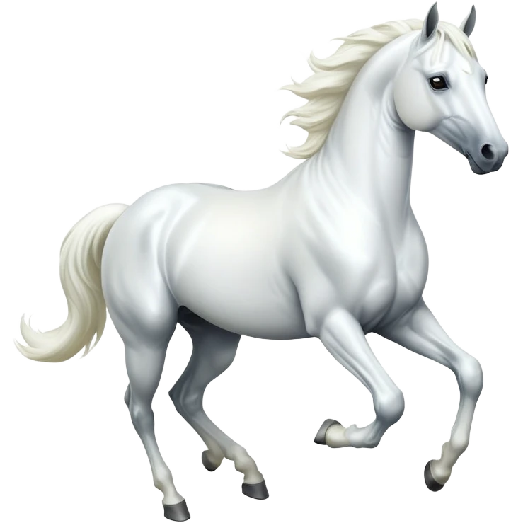 cinematic-[white horse]-realistic-full-body-galopping-emoji,-tail-flicking-lazily,-head-tilted-dramatically,-sleek-[white]-coat,-simplified-yet-realistic-focused-features,-highly-detailed,-glowing-with-an-almost-sarcastic-glow emoji