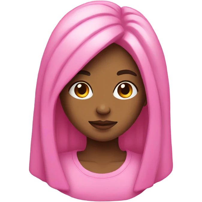 Pink emoji