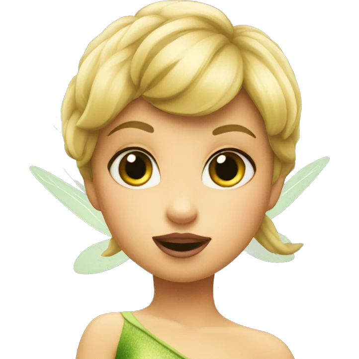 Tinkerbell pout  emoji