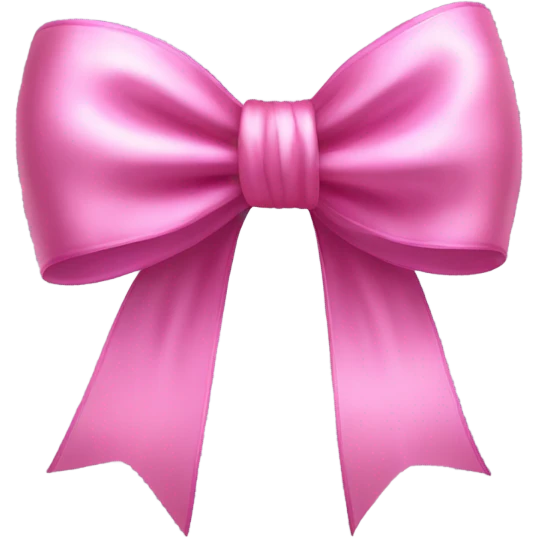 Pink bow  emoji