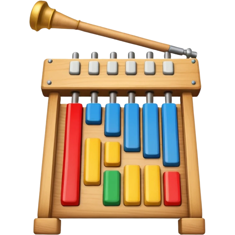 wooden glockenspiel instrument emoji