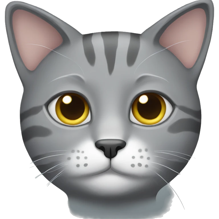 gray cat emoji