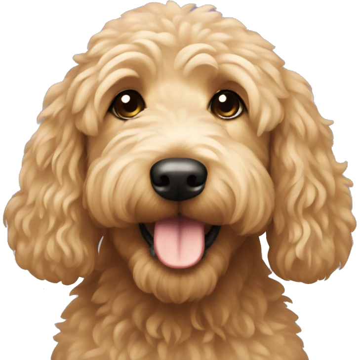 Goldendoodle emoji