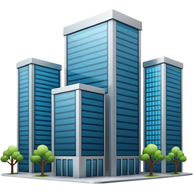 web hosting enterprise plan, serveur avec symbole de croissance et building emoji