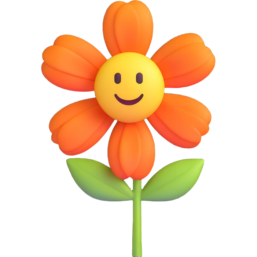 a flower emoji emoji