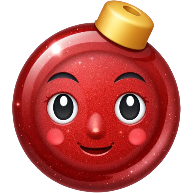 red glitter role emoji