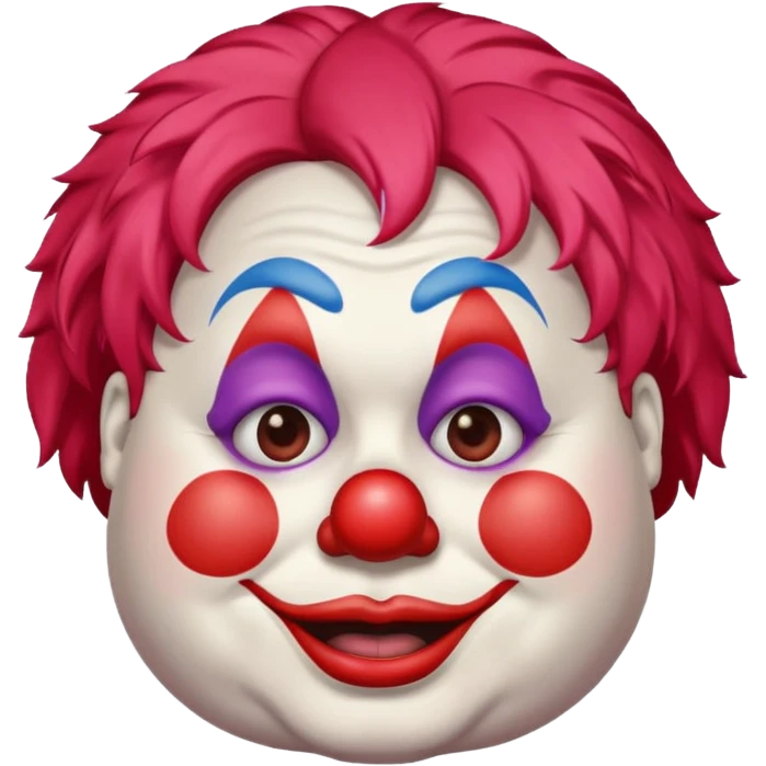 Clown  obese  emoji