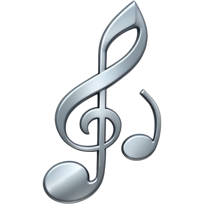 music note with a plus sign emoji