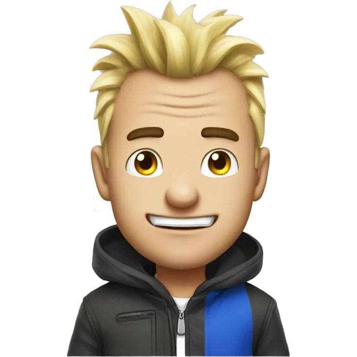 Sonic con i baffi emoji