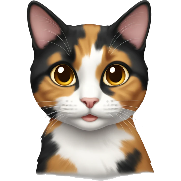 Female Calico cat emoji