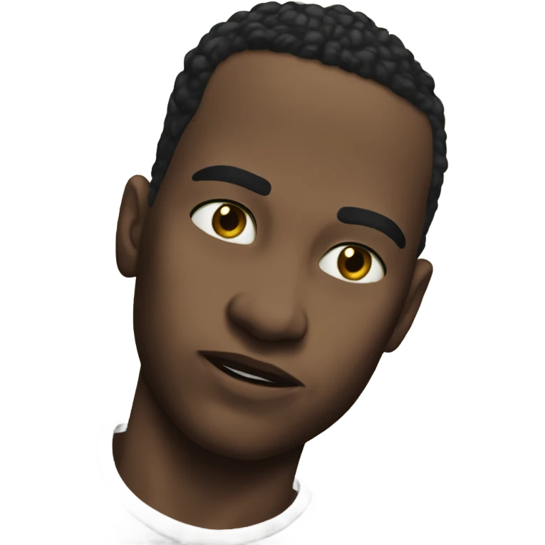 black shirt meme boy tough mean emoji