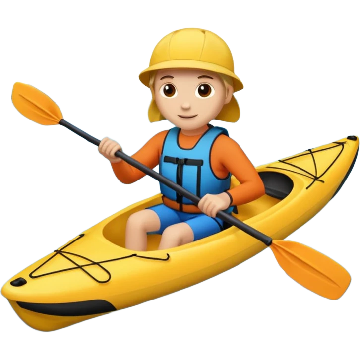 Kayaker emoji