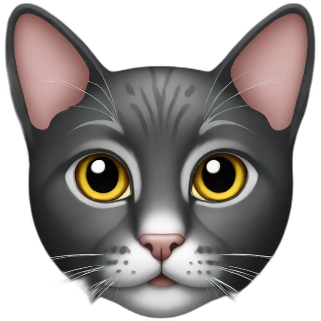 Cat dark  emoji