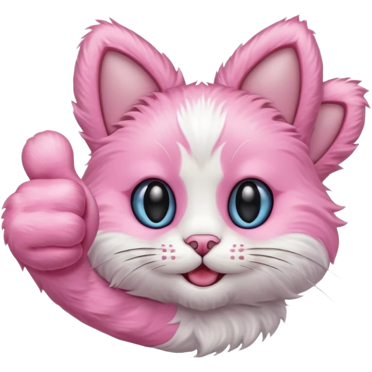 Thumbs up Cat Paw emoji