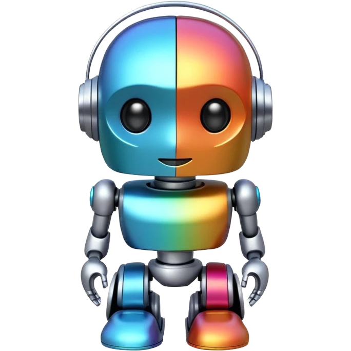 AI BOT 3D HIGH QUOLATY COLOUR FULL emoji