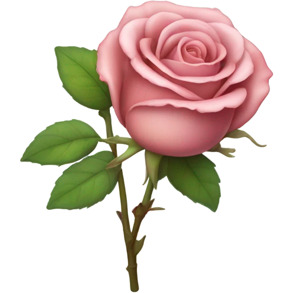 rose simple charm emoji