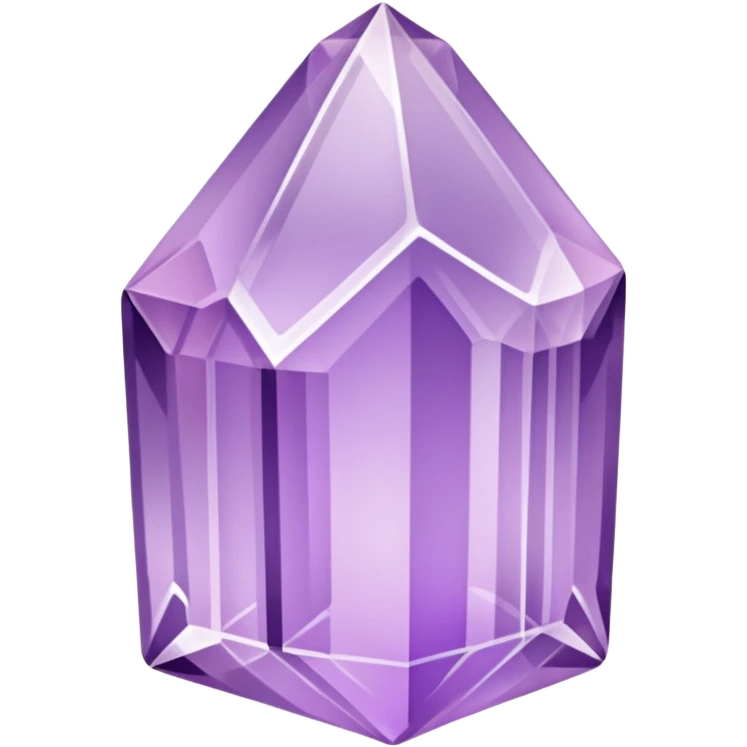emoji of light purple quarz emoji