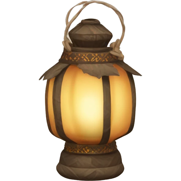 boho lantern emoji