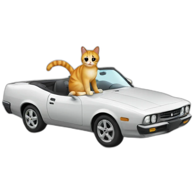 car on cat emoji